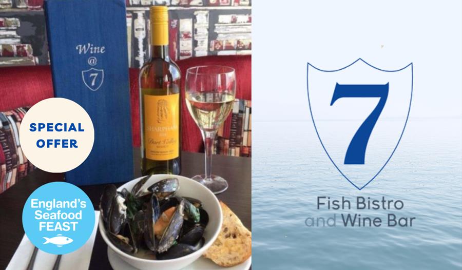 England's Seafood FEAST at Number 7 Fish Bistro and Wine Bar, Torquay, Devon