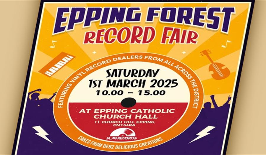 Slab Records Record Fair, Epping Catholic Church Hall, Saturday 1st March 2025.