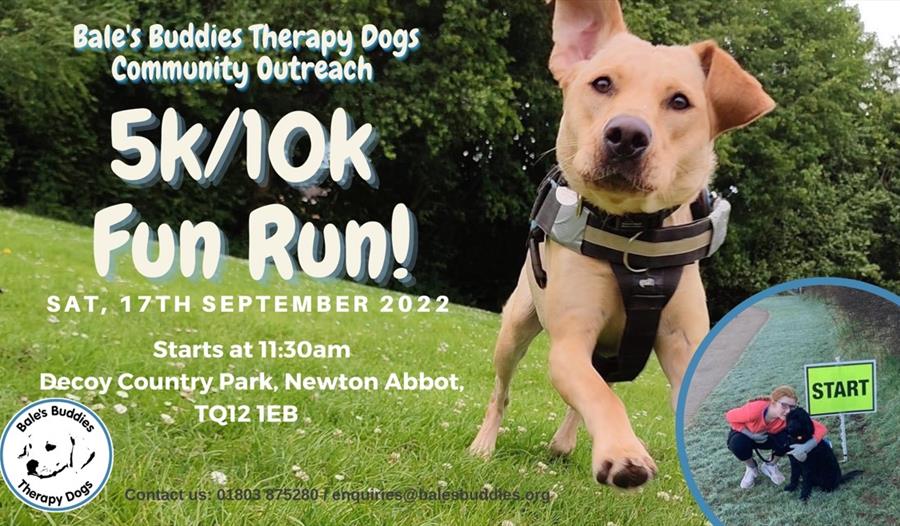 Bales Buddies Therapy Dogs Community Outreach 5K/10K Fun Run And Walk