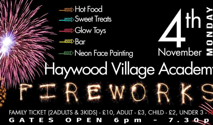 Haywood Village Academy Fireworks