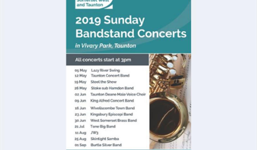 Vivary Park Sunday Bandstand Concerts