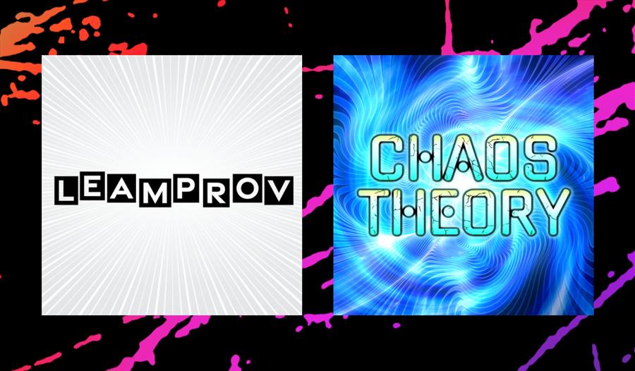 Graphic for the event showing Leamprov and Chaos Theory logos