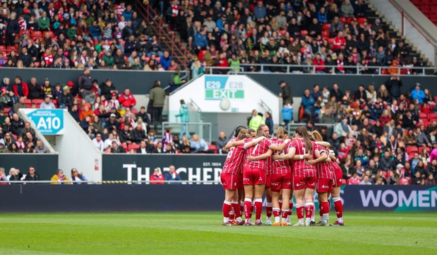 Bristol City Women v Blackburn Rovers at Ashton Gate Stadium
