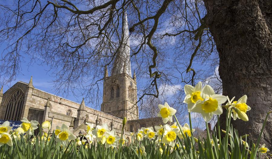 View of Crooked Spire, Chesterfield