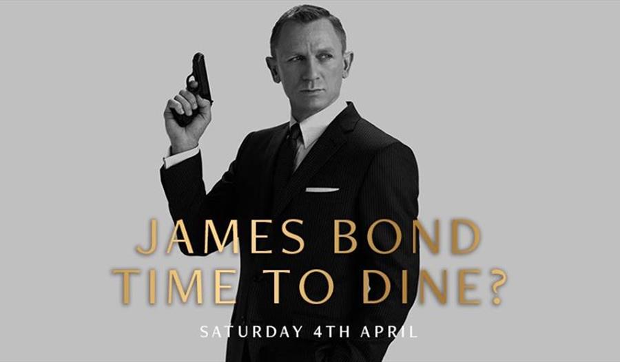 James Bond "Time to Dine" at Vermont Hotel