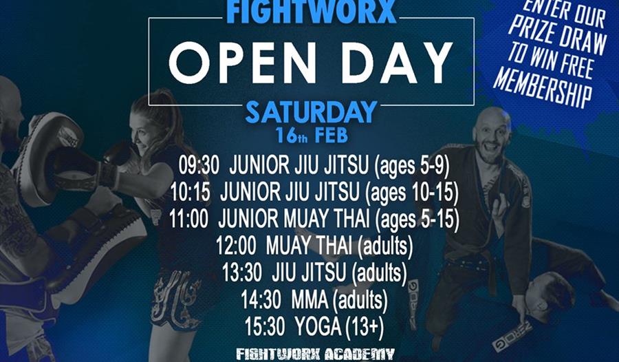 Open day At Fightworx Academy