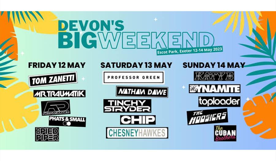 Devons big weekend