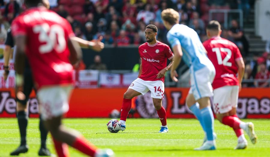 Bristol City v Luton Town at Ashton Gate Stadium
