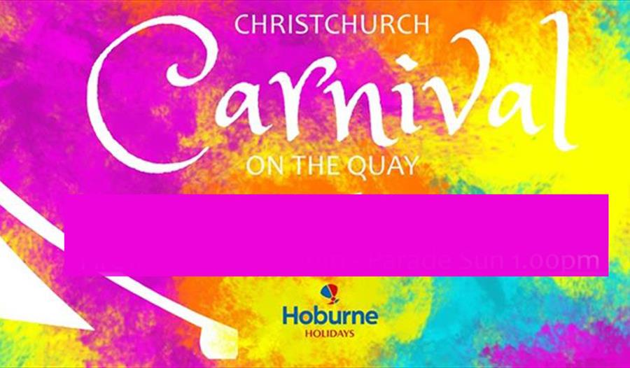 Colourful smokey imagery with circus style text