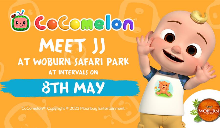 Meet JJ from CoComelon at Woburn Safari Park!