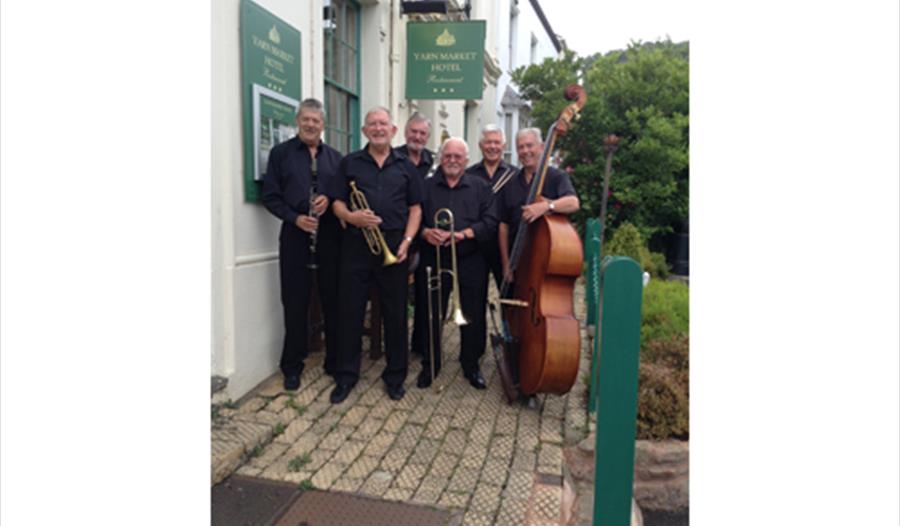 Summer Jazz House Party Weekend in Dunster with the John Shillito Band at the Yarn Market Hotel