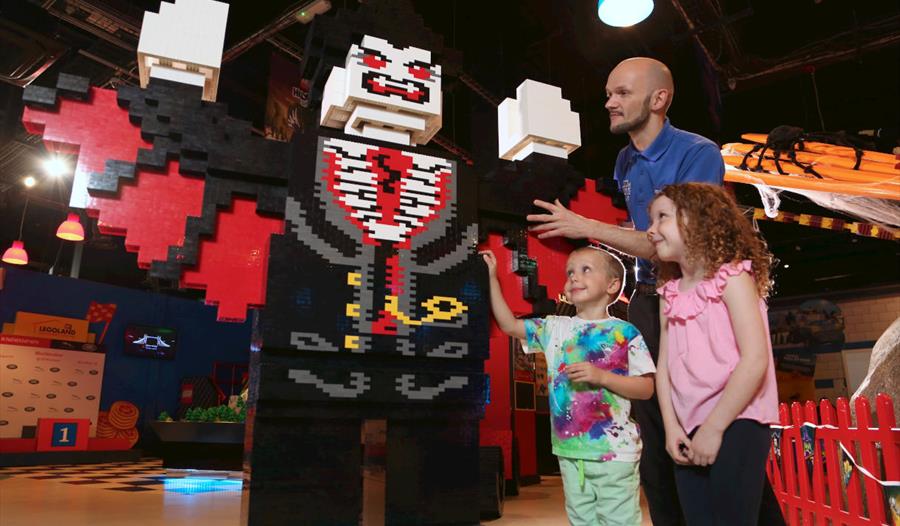 Lego vampire at Brick or Treat @ LEGOLAND® Discovery Centre