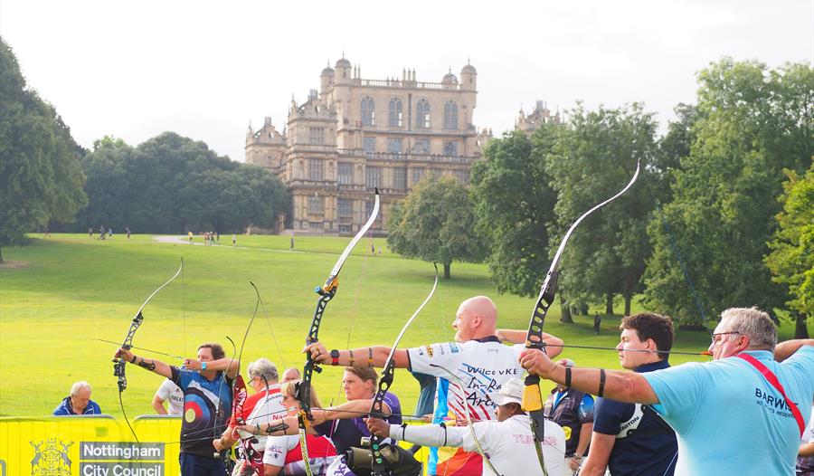 Archery GB at Wollaton Hall