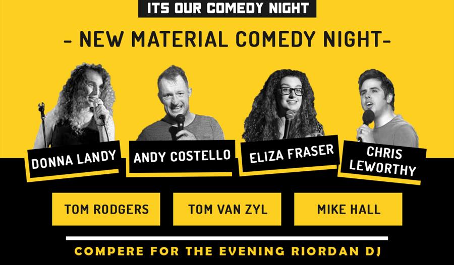 Stand Up and Shout comedy evening