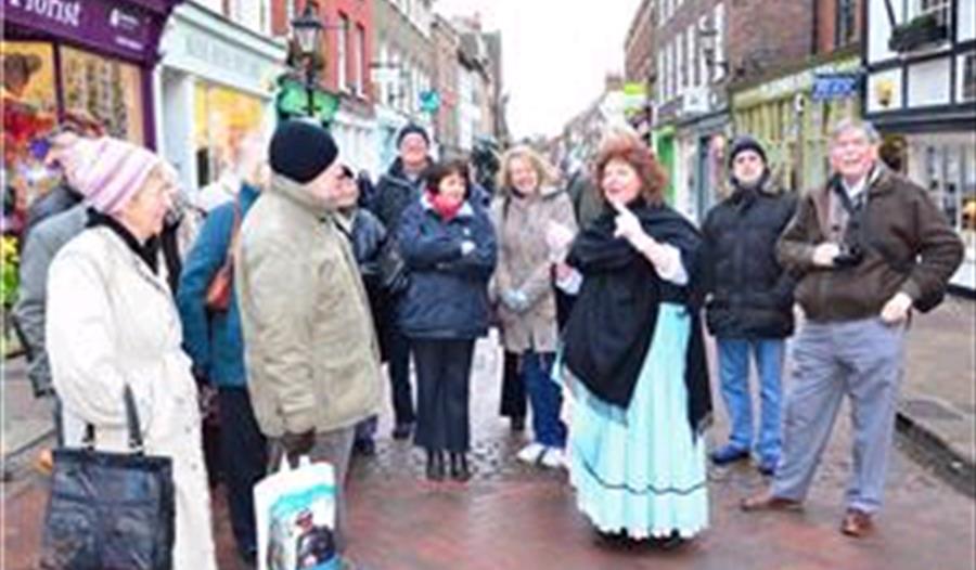 Image of Footsteps in Time costumed walking tour