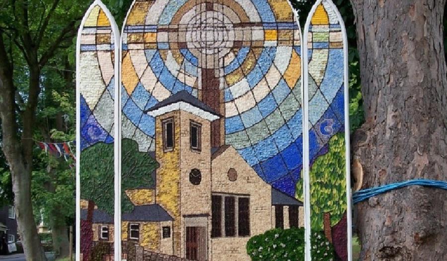 Dore well dressing