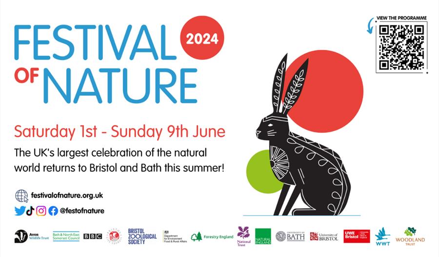 Festival of Nature 2024 - Saturday 1 - 9 June The UK_s largest celebration of the natural world returns to Bristol and Bath this Summer festivalofnatu