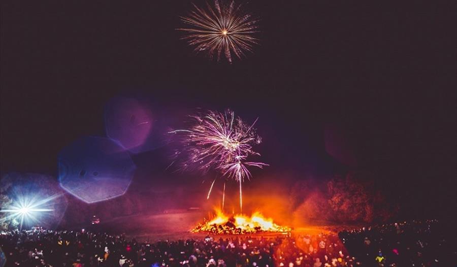 The Big Blaze at Lintz Hall Farm