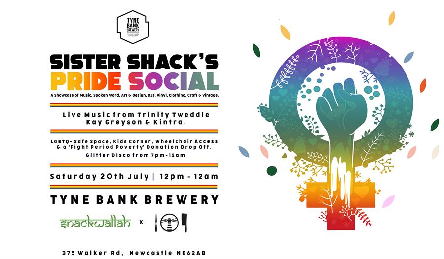 Sister Shack's Pride Social - Tyne Bank Brewery