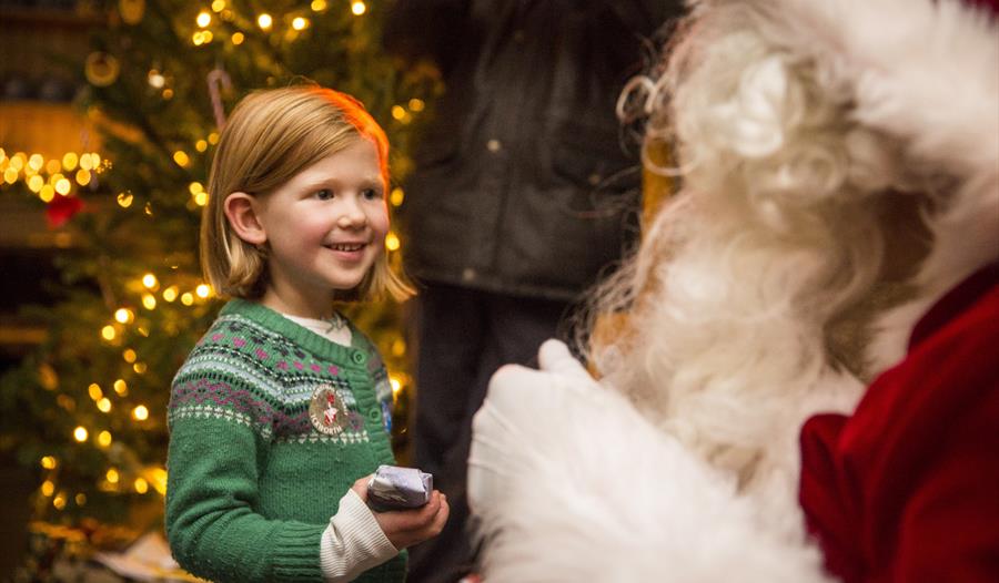 An audience with Father Christmas