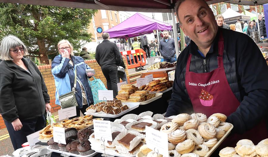 Bakery Stall at the 2021 Festive Feast and Craft Market