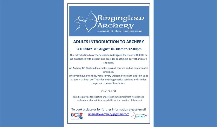 Adults Introduction to Archery