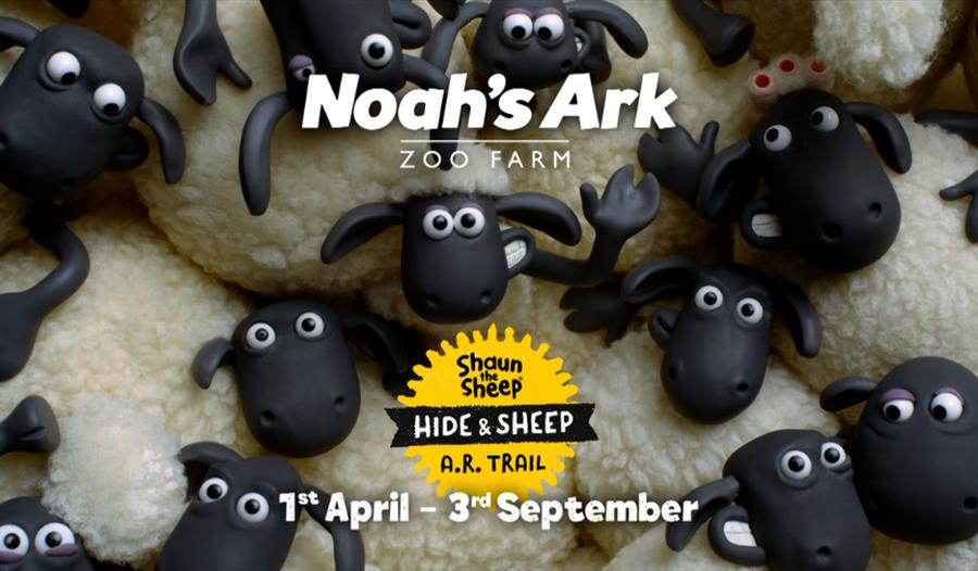 Noah's Ark Zoo Farm Shaun the Sheep Trail poster