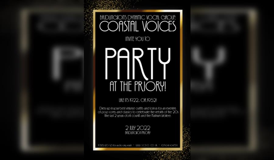 Coastal Voices: Party at the Priory!