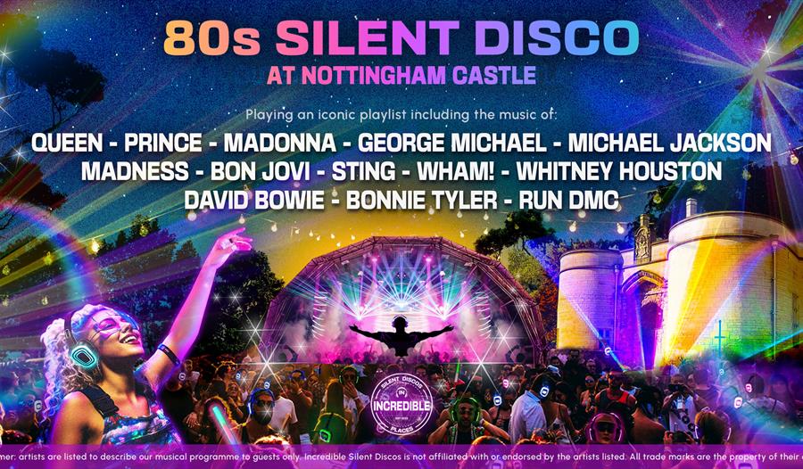 80s Silent Disco at Nottingham Castle