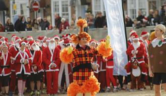 Chase The Pudding 5km race in Weymouth, Dorset