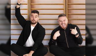 Two Mr P's in a Podcast Live