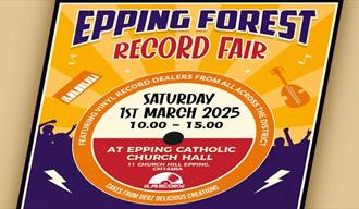 Slab Records Record Fair, Epping Catholic Church Hall, Saturday 1st March 2025.