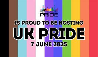 Portsmouth Pride is proud to be hosting UK Pride, 7 June 2025