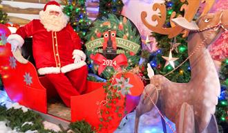 Father Christmas at Lappa Valley