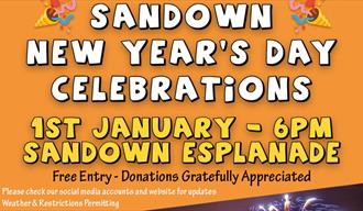 Isle of wight, Things to do, New Years Day Celebrations, Sandown Esplanade, Fireworks