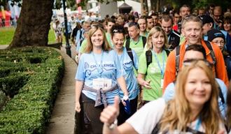 Walkers on the Thames Path Challenge