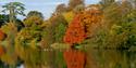 Autumn colours at Sherborne Castle and Gardens, Dorset