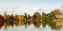 Autumn colours at Sherborne Castle and Gardens, Dorset