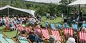 Entertainment at RHS Chatsworth flower show