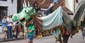 Wareham Carnival parade, Dorset