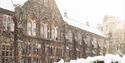 Cheltenham Ladies' College exterior in the snow