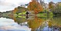 Autumn colours at Sherborne Castle and Gardens, Dorset