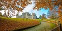 Autumn colours at Sherborne Castle and Gardens, Dorset