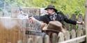 Cowboy show at Wild West Week, Blackgang Chine, family event, children's activities, what's on, Isle of Wight