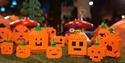 Lego pumpkins at Brick or Treat @ LEGOLAND® Discovery Centre