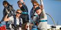 Spectators in Cowes happy crew for the Round the Island Race, Isle of Wight, What's On - Image credit: Paul Wyeth