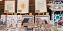 Craft wares at the farmers market
