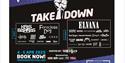 Takedown Festival line up poster for 2025