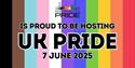 Portsmouth Pride is proud to be hosting UK Pride, 7 June 2025