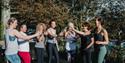 Salcombe Yoga Retreat, Cheers!